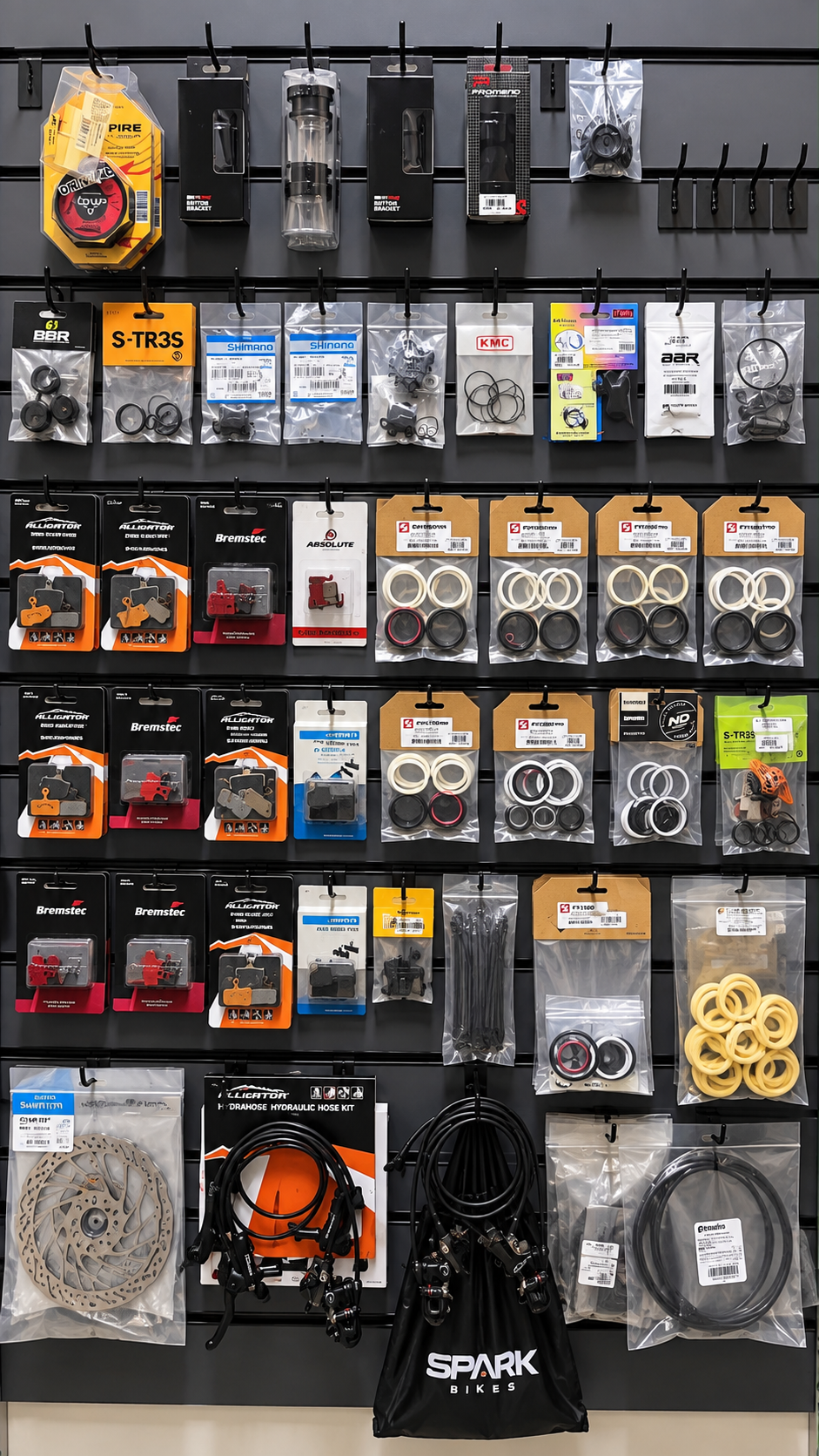 Peças e componentes para bicicletas em Cândido Mota